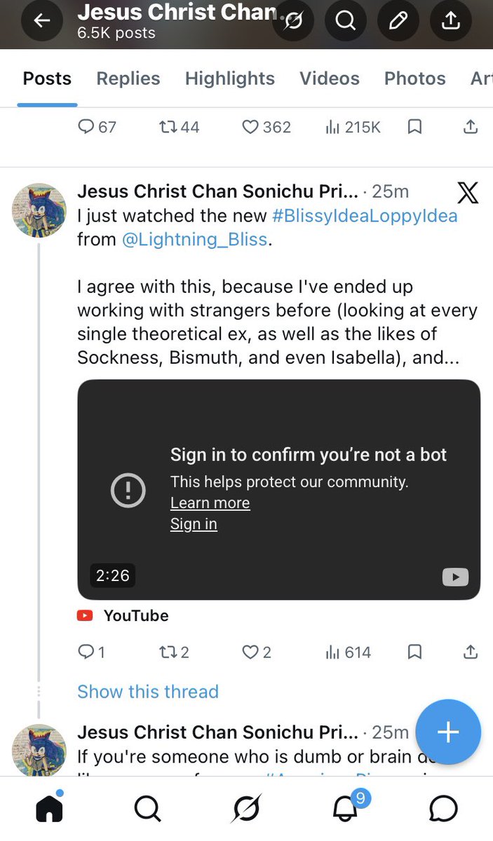 Jesus Christ Chan Sonichu Prime ⚡️💙⚡️ On 🦋 BSky tweet media