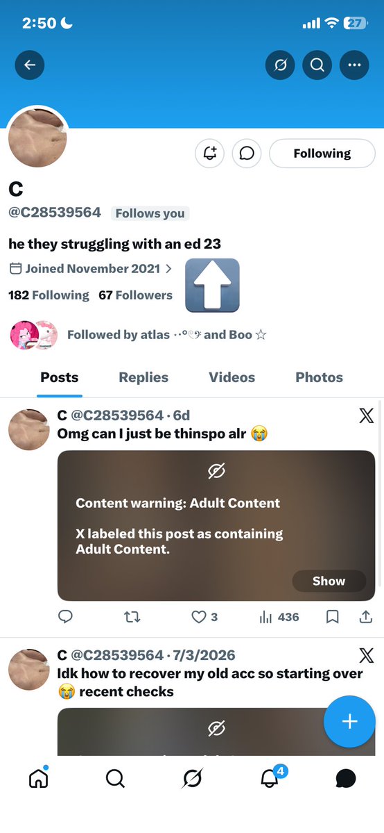 🌸🐾Bunnie🧁໒꒰ྀི ˶• ༝ •˶ ྀི১ shedtwt tweet media