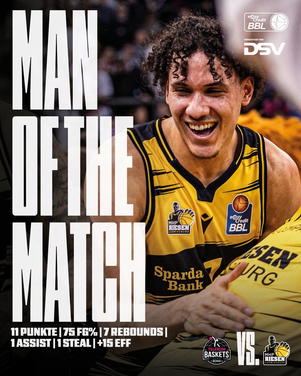 MHP_RIESEN's tweet photo. ๐๏ธ | Taugen 15:48 Minuten bereits fรผr ein ๐๐ฟ๐ฒ๐ฎ๐ธ๐ผ๐๐-๐ฆ๐ฝ๐ถ๐ฒ๐น? In Verbindung mit einem fast perfekten Abend und einer herausragenden Leistung sagen wir ganz klar Ja! Lenny Angibata = ๐ ๐ฎ๐ป ๐ผ๐ณ ๐๐ต๐ฒ ๐ ๐ฎ๐๐ฐ๐ต!
๐ธ: Sebastian Derix | #BONLUD https://t.co/wS3GZEpTRv