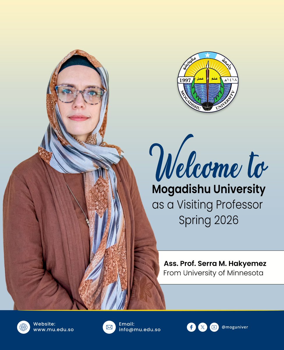 Mogadishu University | جامعة مقديشو tweet media