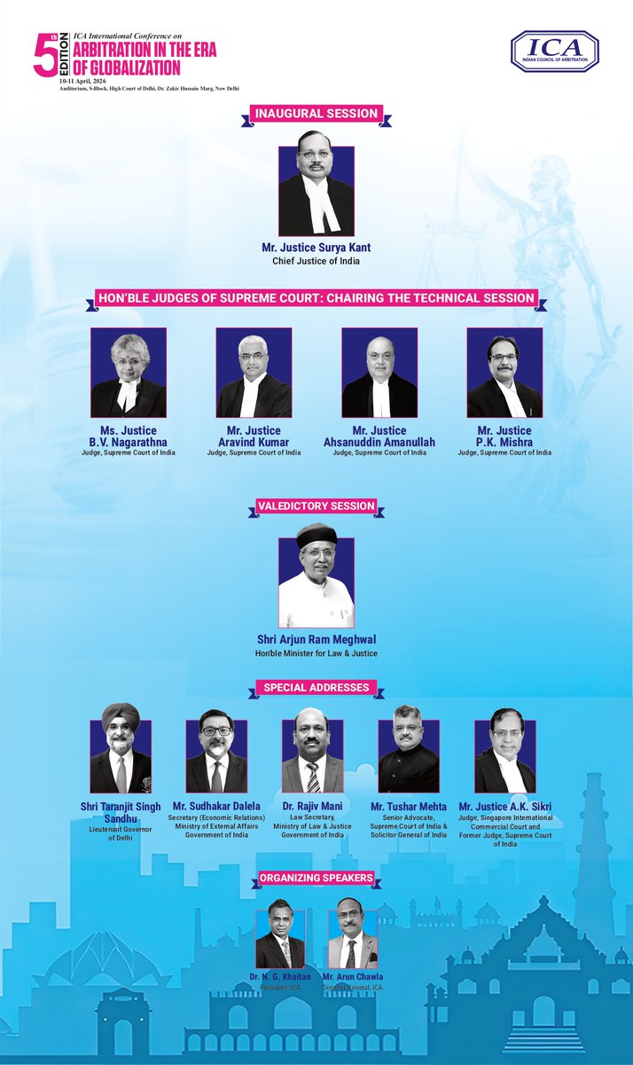 INDIAN COUNCIL OF ARBITRATION tweet media