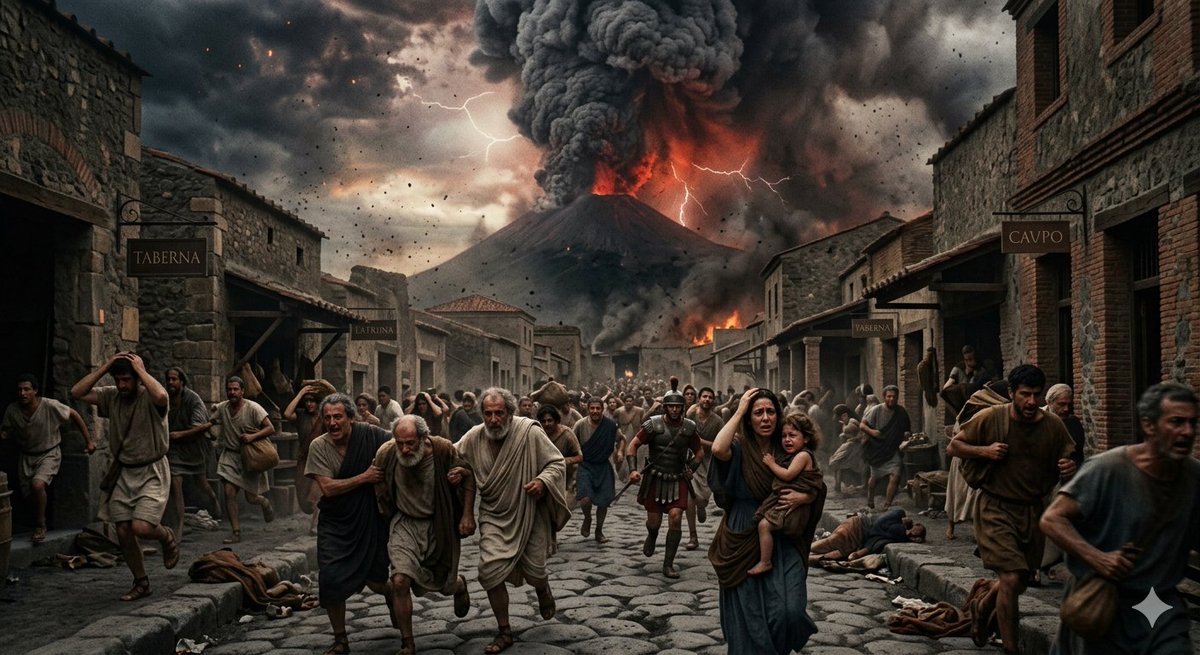 TozluKayitlar's tweet photo. Küllerin Altında Dondurulan Hayatlar: Pompeii ve Vezüv'ün Öfkesi 🌋🏛️

Milattan Sonra 79 yılı... Roma İmparatorluğu'nun en zengin, en ihtişamlı ve eğlenceye en düşkün şehirlerinden biri olan Pompeii'de sıradan bir gün yaşanıyordu. Fırıncılar ekmeklerini fırına veriyor, tüccarlar mallarını satıyor, insanlar gladyatör dövüşleri için arenada toplanıyordu. Şehrin hemen tepesinde yükselen o görkemli dağın, usulca uykusundan uyanan bir ölüm makinesi olduğundan kimsenin haberi yoktu. Onlar için Vezüv, sadece güzel manzaralı sıradan bir tepeydi.

Gündüzün Geceye Döndüğü O An
Öğle saatlerinde Vezüv büyük bir sağır edici gürültüyle patladı. Gökyüzüne 30 kilometre yüksekliğinde devasa bir kül, gaz ve kaya sütunu fırlattı. Güneş bir anda kayboldu, şehre zifiri bir karanlık çöktü. Gökten önce sünger taşı ve sıcak küller yağmaya başladı. Halkın bir kısmı limana koşup gemilerle kaçmaya çalışırken, birçoğu evlerinin kalın duvarlarının arkasına sığınmanın daha güvenli olacağını düşündü. Ne yazık ki bu, verebilecekleri en ölümcül karardı.
Ölümcül Nefes: Piroklastik Akıntı
Asıl felaket gece yarısından sonra geldi. Dağın yamaçlarından aşağıya doğru, saatte yüzlerce kilometre hızla inen, sıcaklığı 500 dereceyi aşan zehirli gaz ve kül dalgaları (piroklastik akıntı) şehri saniyeler içinde yuttu. İnsanlar boğulmaya veya acı çekmeye bile vakit bulamadı; o inanılmaz sıcaklık karşısında saniyeler içinde hayatlarını kaybettiler. Şehir, metrelerce kalınlıkta bir kül ve moloz tabakasının altına gömülerek tarihten silindi.

1700 Yıllık Uyku ve Ürpertici Keşif
Pompeii yüzyıllarca unutuldu, üzerinde yeni köyler kuruldu. Ta ki 18. yüzyılda tesadüfen bulunana kadar. Asıl tüyler ürpertici keşfi ise 1860'larda İtalyan arkeolog Giuseppe Fiorelli yaptı. Kazılarda küllerin içinde insan şeklinde boşluklar fark etti. Bu boşluklara sıvı alçı döktüğünde ortaya çıkan manzara kan dondurucuydu: İnsanların, çocukların, hatta köpeklerin son anlarındaki halleri, yüzlerindeki korku ifadeleri, kıyafetlerinin kıvrımları bile kusursuzca gün yüzüne çıkmıştı.
Birbirine sarılarak ölen sevgililer, çocuğunu korumaya çalışan anneler... Pompeii, felaket anında saniyesi saniyesine donup kalmış, antik dünyaya açılan kusursuz bir zaman kapsülüydü.

👇 Söz Sırası Sizde, TozluKayitlar Takipçileri:
Doğanın gücü karşısında ne kadar çaresiz olduğumuzu gösteren en çarpıcı örneklerden biri Pompeii'dir. Küllerin altından çıkan o alçı kalıplara baktığınızda, binlerce yıl önceki insanlarla aramızda kurulan bu trajik bağ size ne hissettiriyor? Yorumlarda buluşalım! ⏳👇

#Pompei #VezüvYanardağı #AntikRoma #Tarih #Arkeoloji #TarihiOlaylar #TozluKayitlar #İtalya #Gizem #ZamanKapsülü
