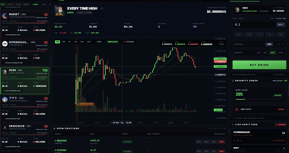 MMOProOfficial's tweet image. $MMO Alpha Terminal on @solana Making great progress. I’ll be hosting a Space to drop all the details as we get closer to the release. Good things take time⏳. Stay tuned!🛠️

#Solana #terminal #web3 #crypto
