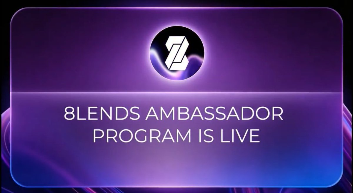 big_sensei's tweet image. 🚨 Only 100 ambassadors will be qualified to work with @eightlends  

Don't miss this!

It's P2P crypto lending backed by real businesses
up to 25% APR which I'm about to try👇
go.8lends.io/02C1KF

Ambassador form link:

docs.google.com/forms/d/e/1FAI…

Hurry and apply👍🏾♠️