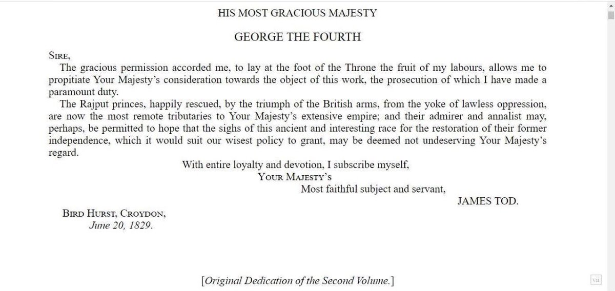 Chetoo Jat, the Pindari chief, repeatedly ravaged Rajput territories and returned unharmed every single time. The Rajputs were so helpless against him that James Tod author of Annals and Antiquities of Rajasthan wrote a letter to King George IV in 1829, thanking him for rescuing