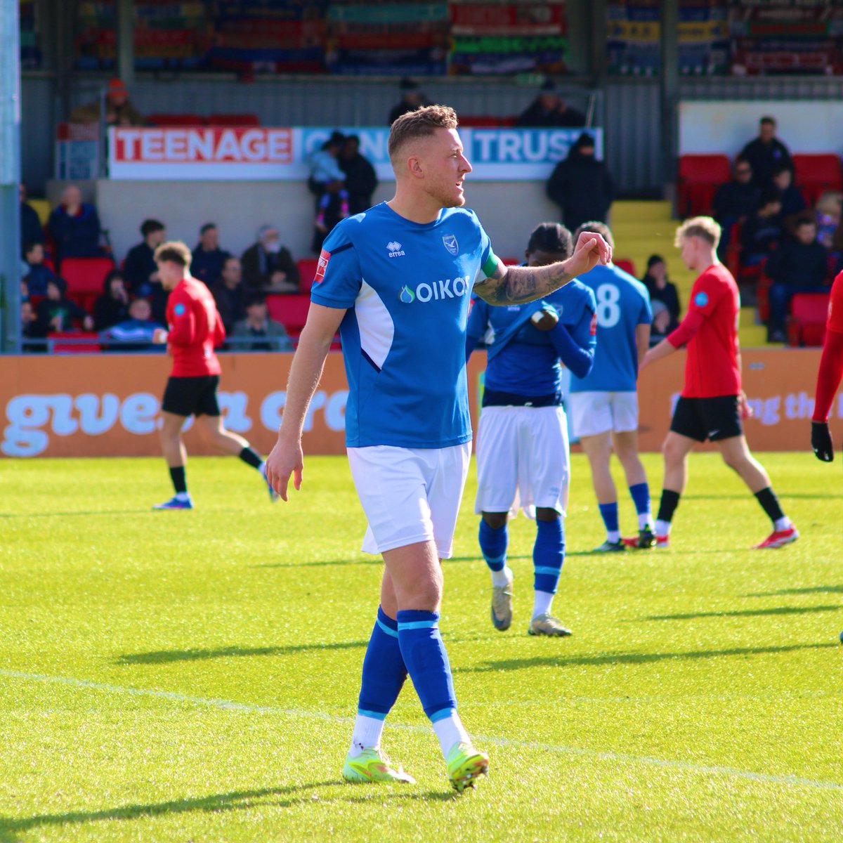 CIFC's tweet photo. Captain Finners. 🫡

🔴 1-2 💛 | #LEWCAN https://t.co/FCHDpE1eMx