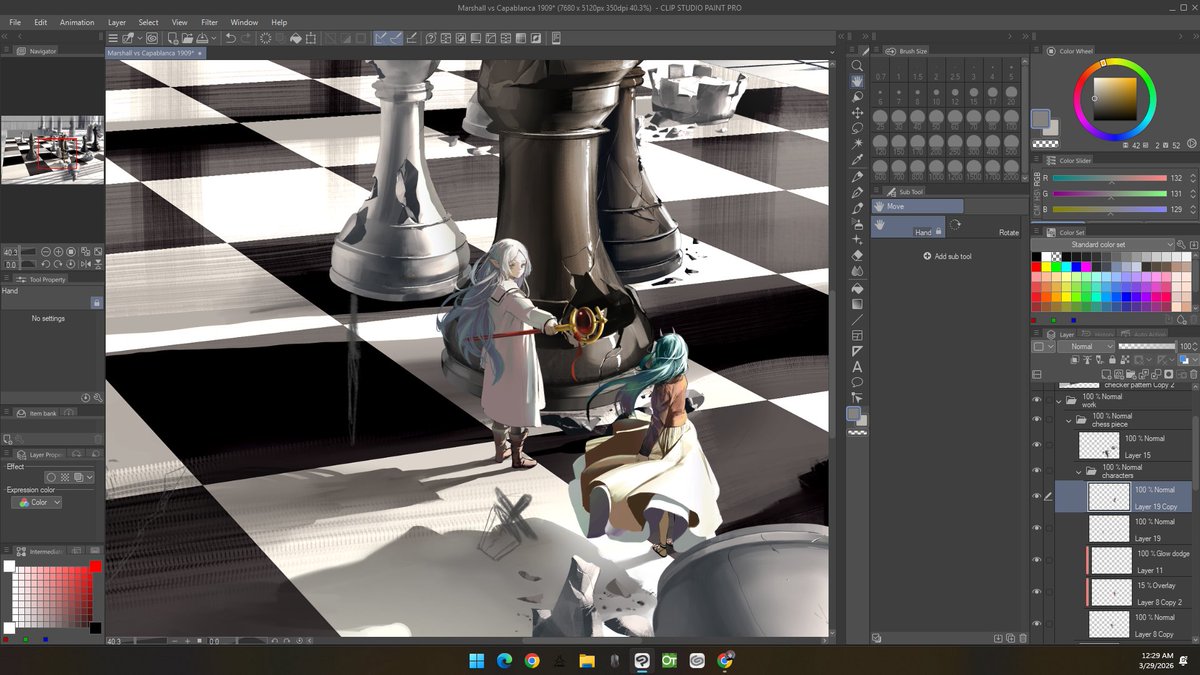 Can't wait for this battle to get animated next season
#frieren #WIPㅤㅤㅤ