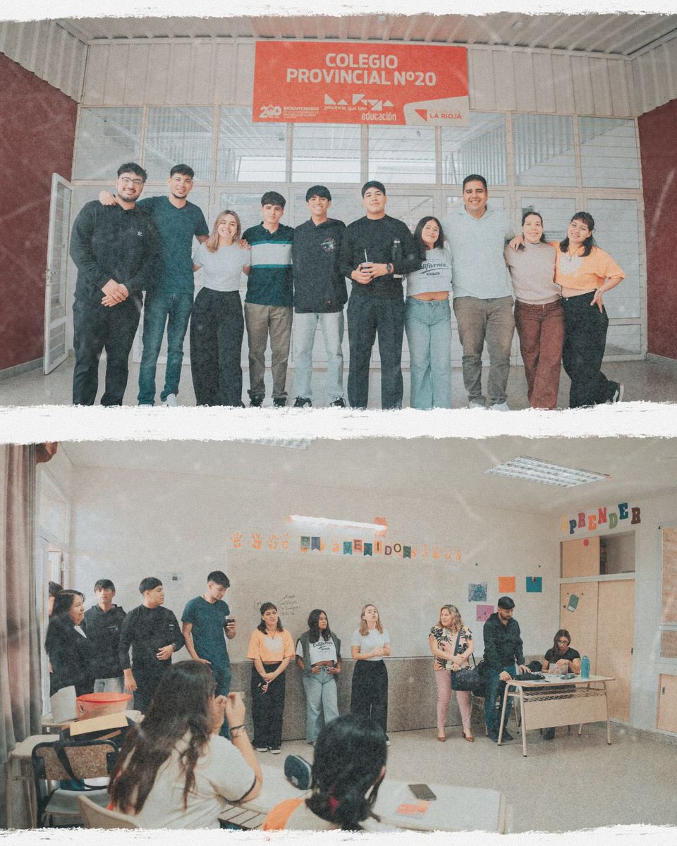 Jose_delg95's tweet photo. 📍En colegio n°20, En el Barrio Francisco I, en colegio San Martín, en el Comedor Estudiantil y en la UNLaR.

🫂Acompañando, acercando políticas públicas y escuchando a las juventudes.
En equipo como marca @QuintelaRicardo y como aprendí de mis compañeros y compañeras. https://t.co/n6BksB4myp