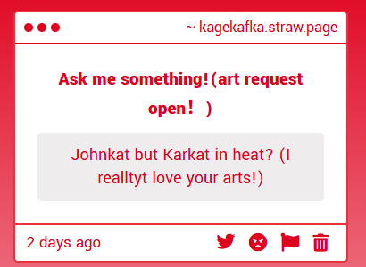 🔞KageKafkaⅡ阴影 tweet media