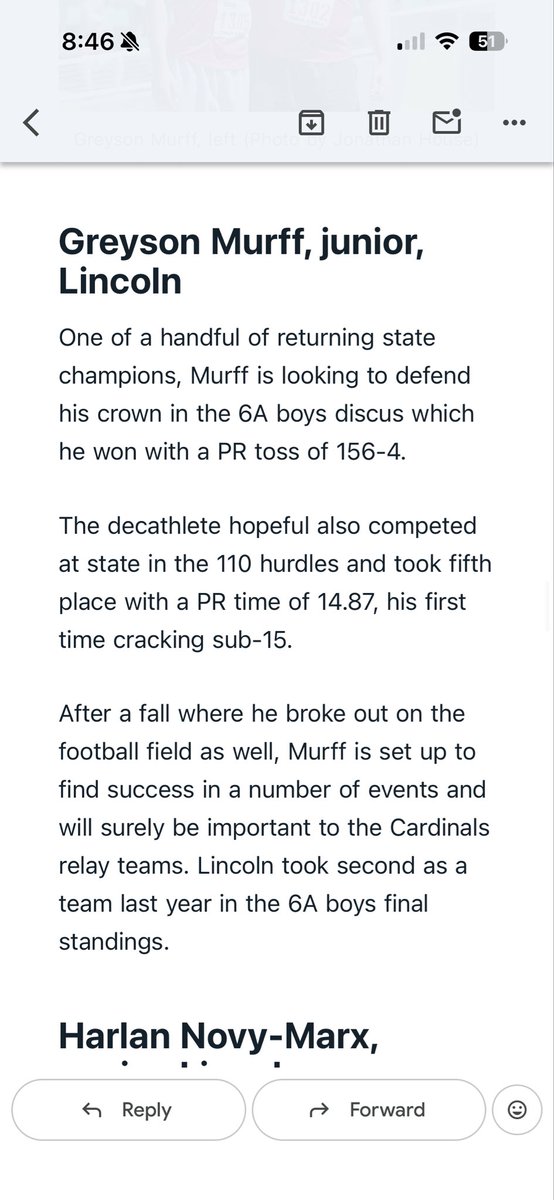 Lincoln Cardinal Football tweet media