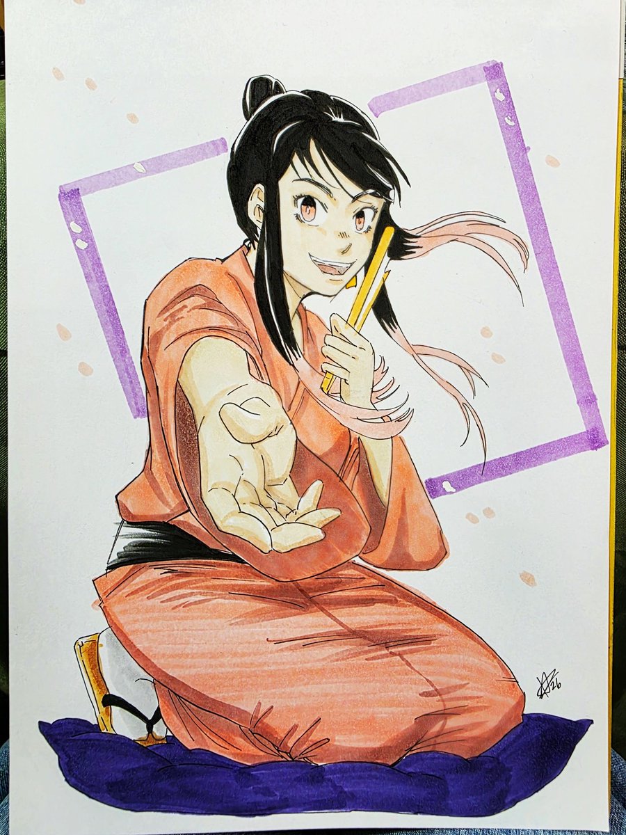 brokentrain's tweet photo. day 2 of #wondercon ! sample commission i did, come see more at artist alley D-14 if you're here! https://t.co/fjdXpw0BZU