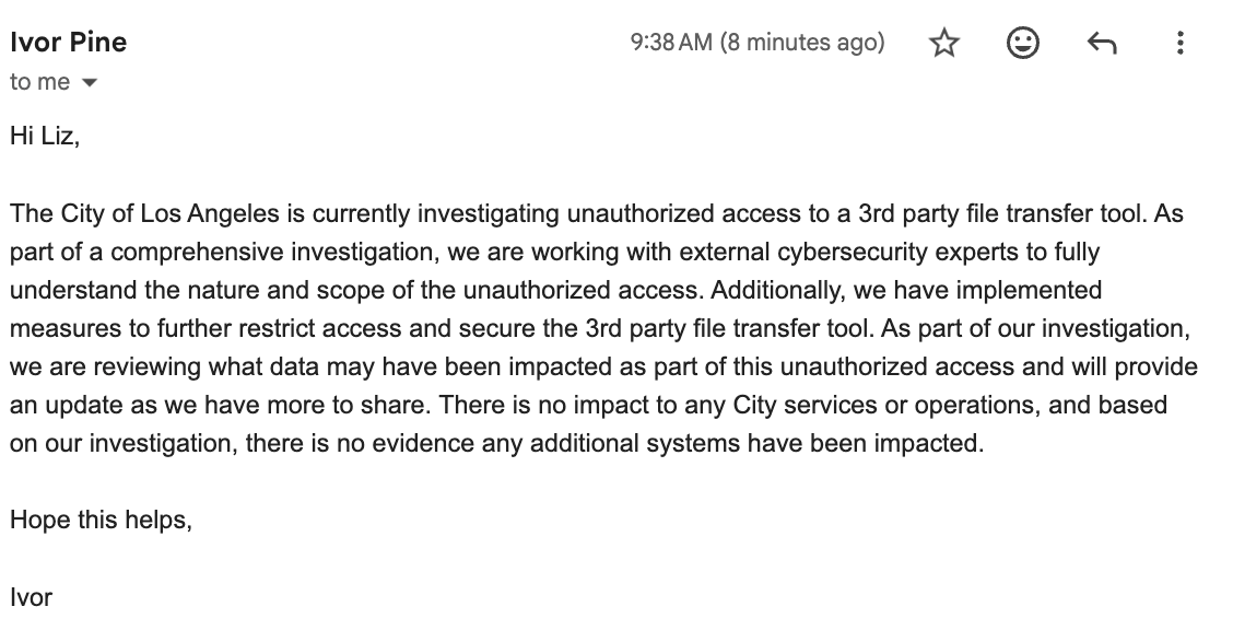 Elizabeth Chou tweet media