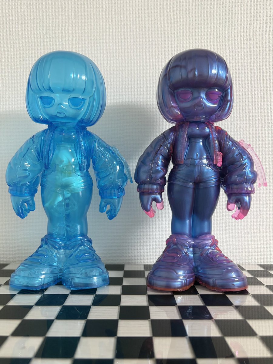 sh_ponta's tweet photo. MOVEちゃん MERCURIAL BLUEカラー

到着しました🫶

あのピンクの素体からこんなにも質感や感情が形容しがたい素晴らしい作品が生まれるとは感動です🥹

個体により質感の個性もありお迎えできたこの子はもはや世界にひとつだけの個人的ワンオフだし愛着も半端ないですね😍

ありがとうございました！ https://t.co/kjhZDxJX7j