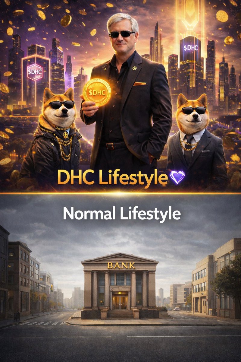 From bank lines ➡️ to blockchain life 🚀

<a href="/hugh_stiel/">HughStiel/DogeHeadCoin $DHC</a> <a href="/Crazypaperbag/">A.Geben “Crazy Paper Bag”</a>