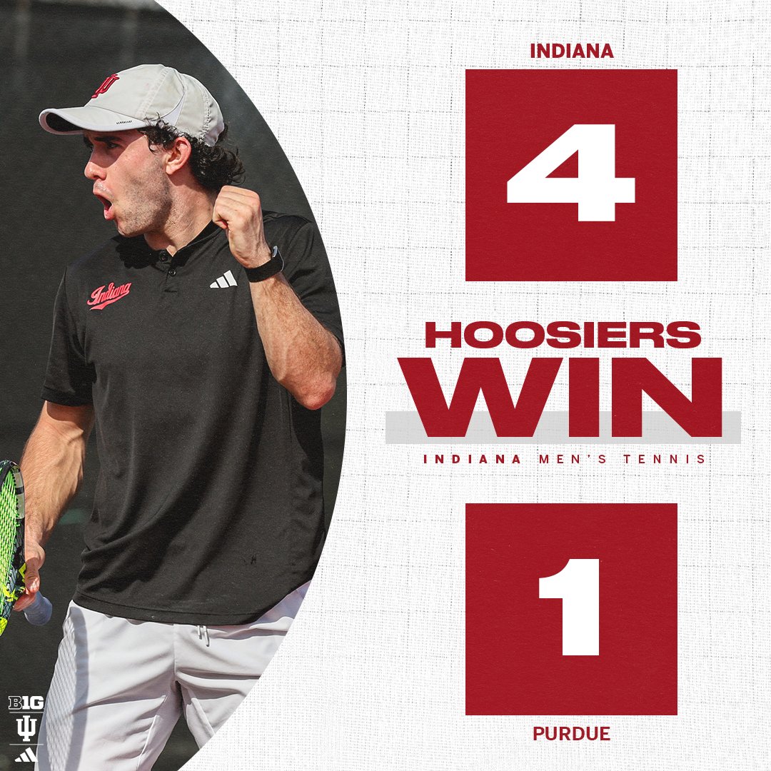 Indiana Men's Tennis tweet media
