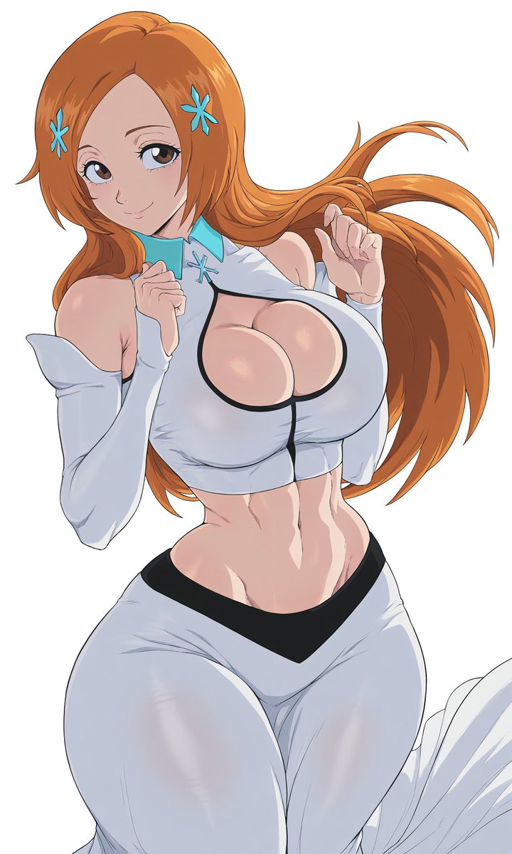 Tekan4982's tweet photo. @Waifu_diff Orihime what a beauty💖 https://t.co/xqSIxL7m9X