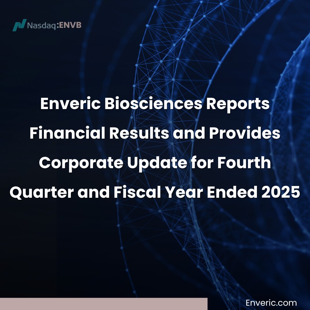 Enveric Biosciences, Inc. tweet media