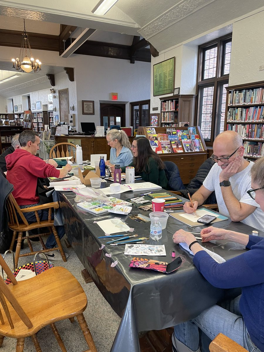 Look at how much fun we had at Studio Saturday today! 🎨