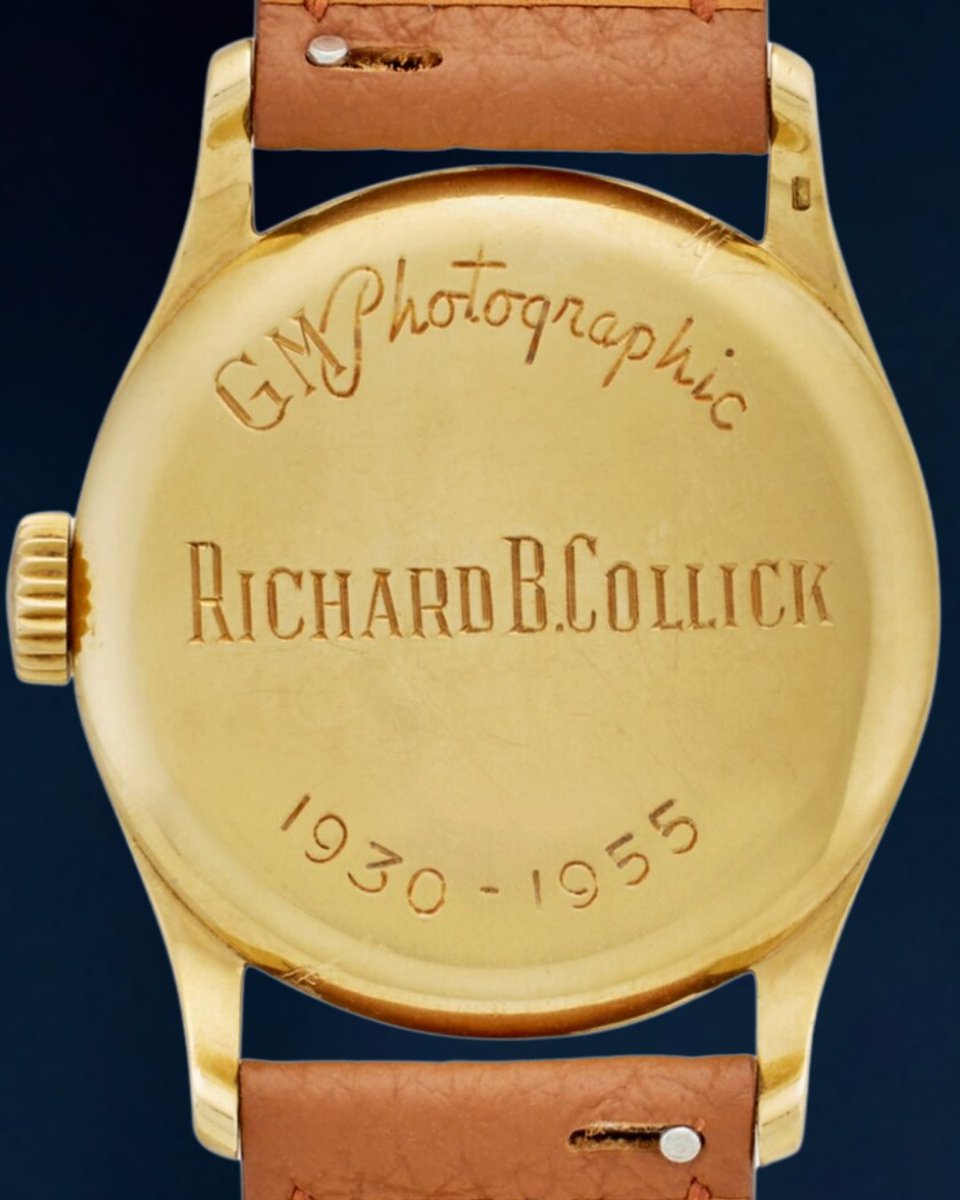 Sothebys's tweet image. The foundational Patek Philippe Calatrava — with an unexpected link to the American motor industry.

Introduced in 1932, the reference 96 marks the origin point: the first Calatrava, and a model that would define the brand’s design language for decades to come. Produced for over