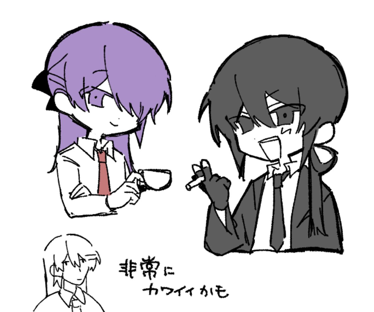 非常に可愛く描けたので見てもらっていいですか❓❓