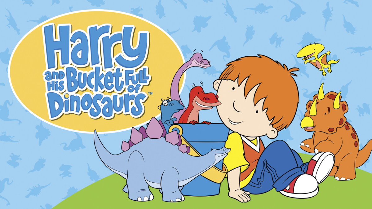 splpsps's tweet image. Happy 21st Anniversary to Harry and His Bucket Full of Dinosaurs premiered on Teletoon, Discovery Kids, &amp;amp; TreeHouse TV #Teletoon #Treehouse #DiscoveryKids #TreeHouseTV #HarryandHisBucketFullofDinosaurs