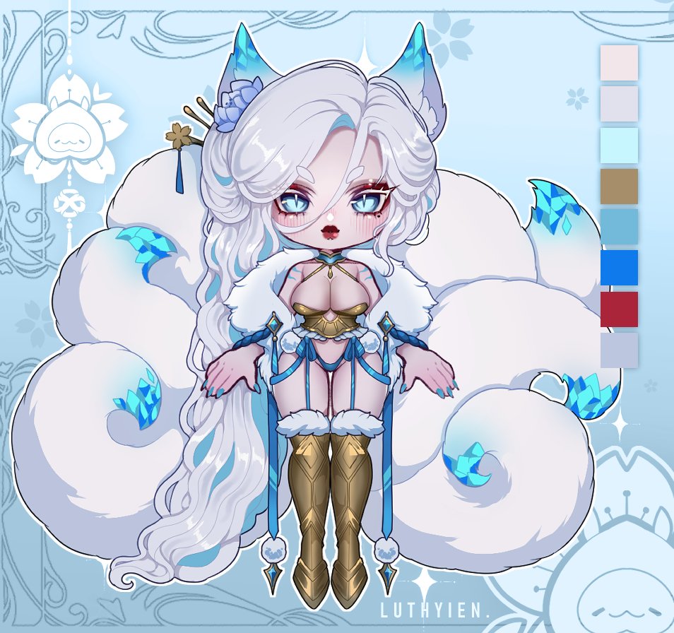Yomi❄️🦊「 狐女神 . . .」 tweet media