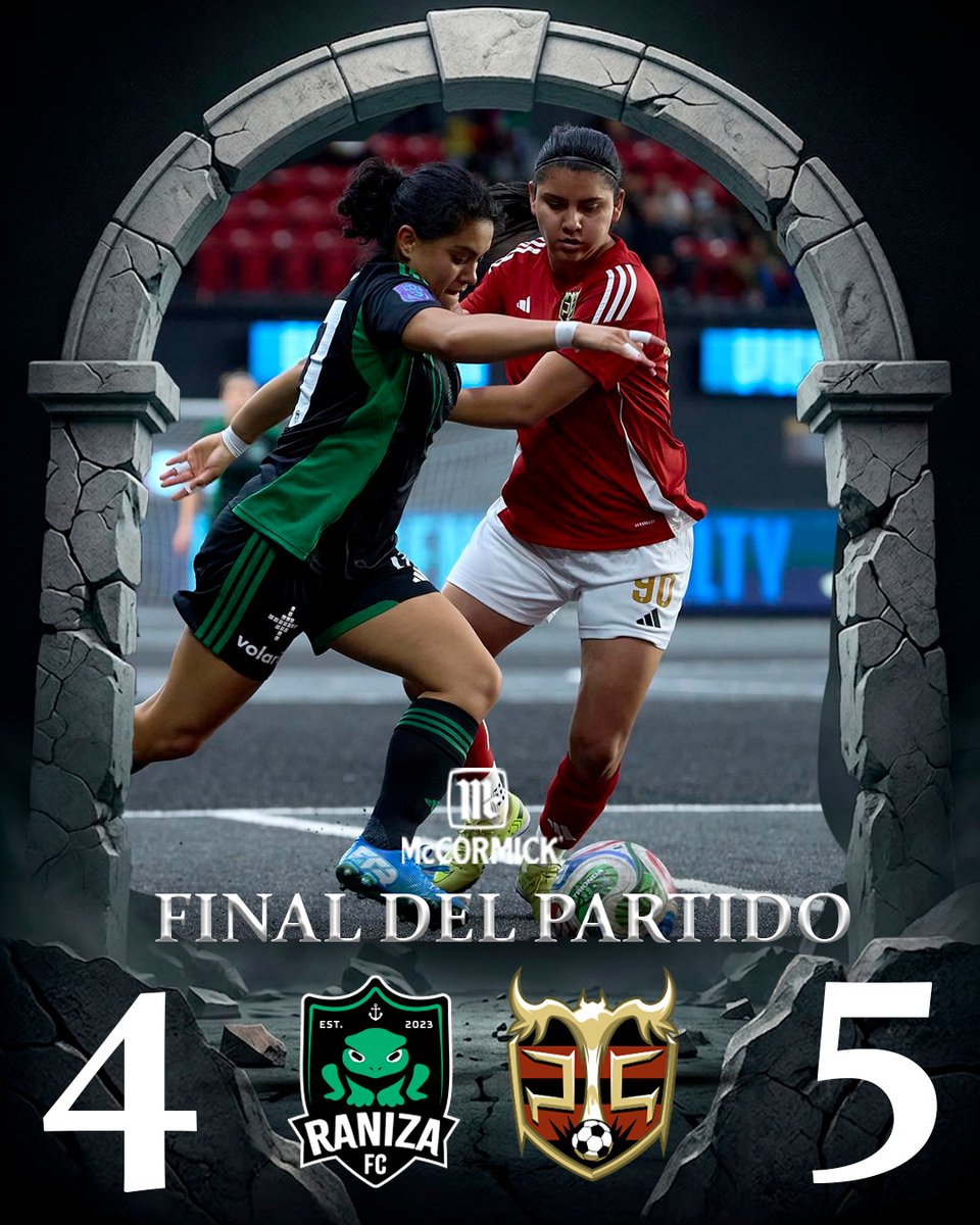 RanizaFc's tweet photo. Tristes por el marcador, pero se aplaude muchísimo que las chicas nunca bajaron los brazos, todavía tenemos tiempo de mejorar y llegar a la mejor versión de la Raniza. 

🕕 FT'  | #RanizaFC 4 - 5  #PelucheCaligari

#QueensLeague #PuraRanizaCabrones 🐸 https://t.co/7iWn7JCFDi