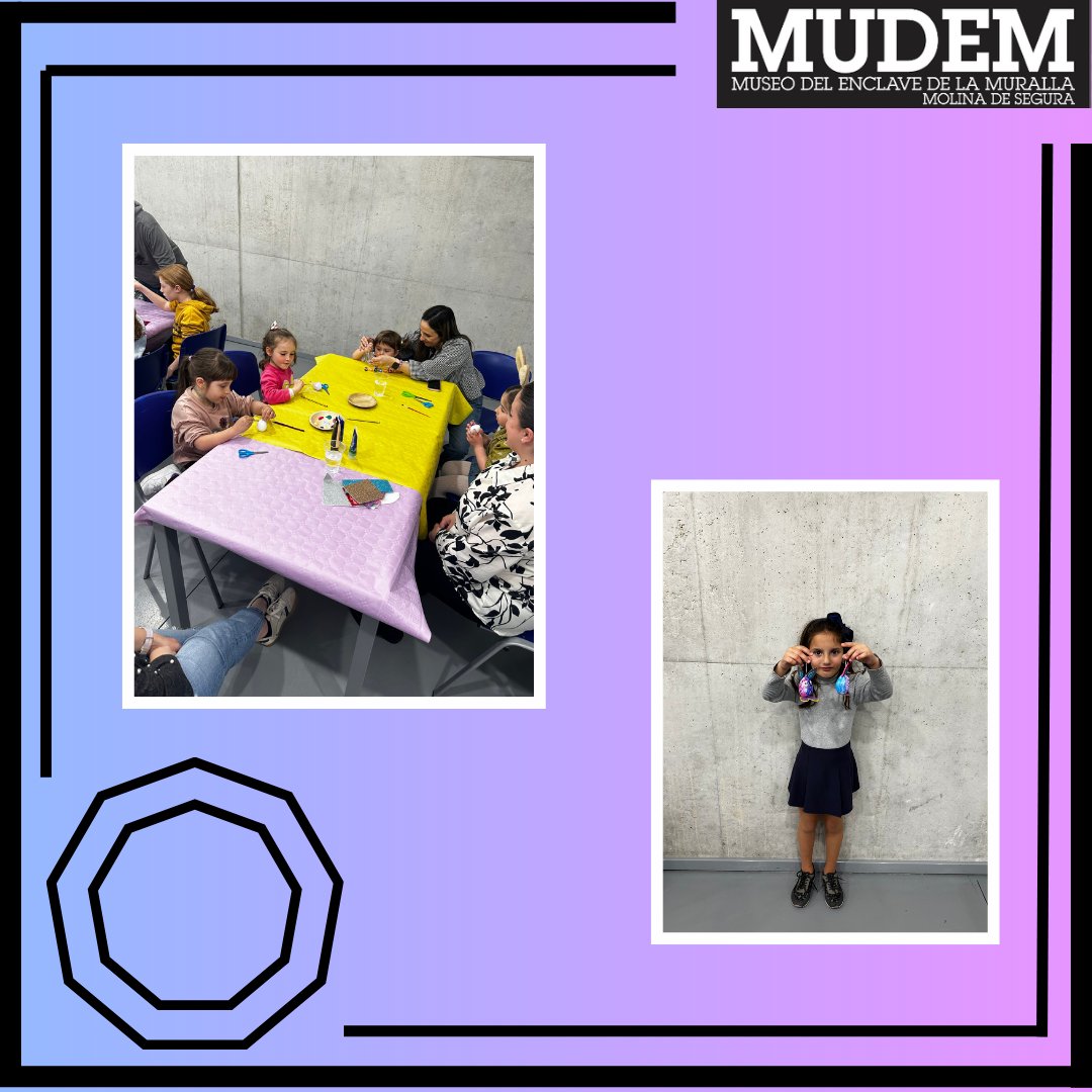 MUDEMMUSEO's tweet photo. ✨ Hoy hemos vivido un taller muy especial en el MUDEM ✨
Esta mañana nos hemos sumergido en la creatividad y la tradición con nuestro taller de huevos de Pascua 🐣🎨. Pequeños y mayores han disfrutado decorando, pintando y dejando volar su imaginación 
#MUDEM #HuevosDePascua https://t.co/L8Pa0qQRgB