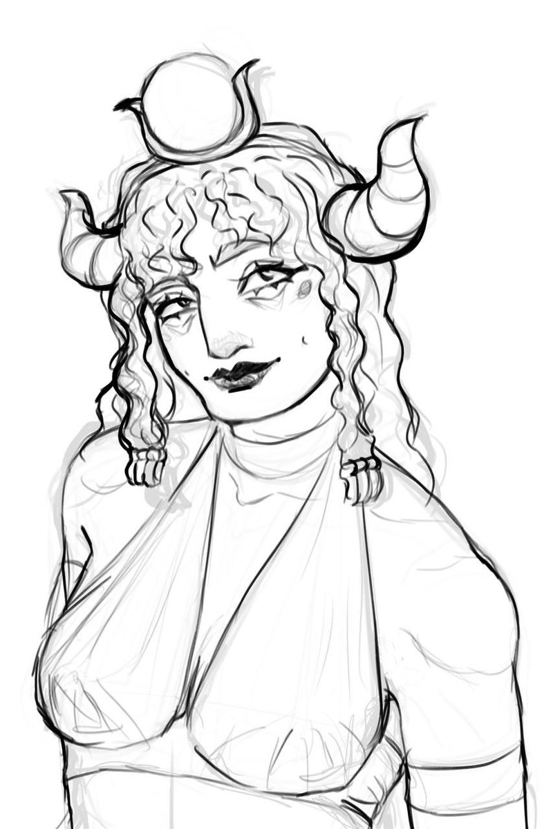 xxvlpsi's tweet image. #hathor #egypt #egyptiangods #art #artist #sketch