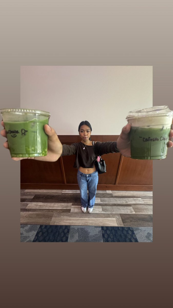 macolettee's tweet photo. matcha ! https://t.co/KvR3QBwr0F