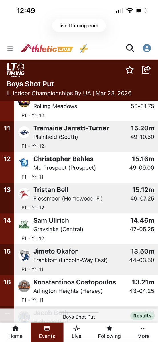 Prospect Men’s Cross Country and Track and Field tweet media