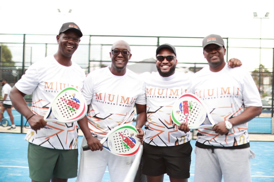 MUMI_Managers's tweet photo. 🎾 MUMI Annual Padel Day

Great connecting with our valued clients for a day of friendly competition and strong partnerships on and off the court.
 
Thank you to everyone who joined us!

#MUMI #MUMIInvestments #ClientEngagement #MUMIAnnualPadelDay #Investments #Namibia https://t.co/dGkwFf7kB3