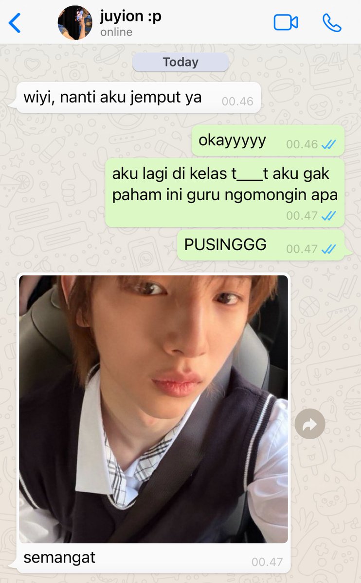 ___jungeomz's tweet photo. #jjunit one tweet au โ๏ธ
juyi-wiyi edisi panggilan kakak-adek https://t.co/Ds4WX159lZ