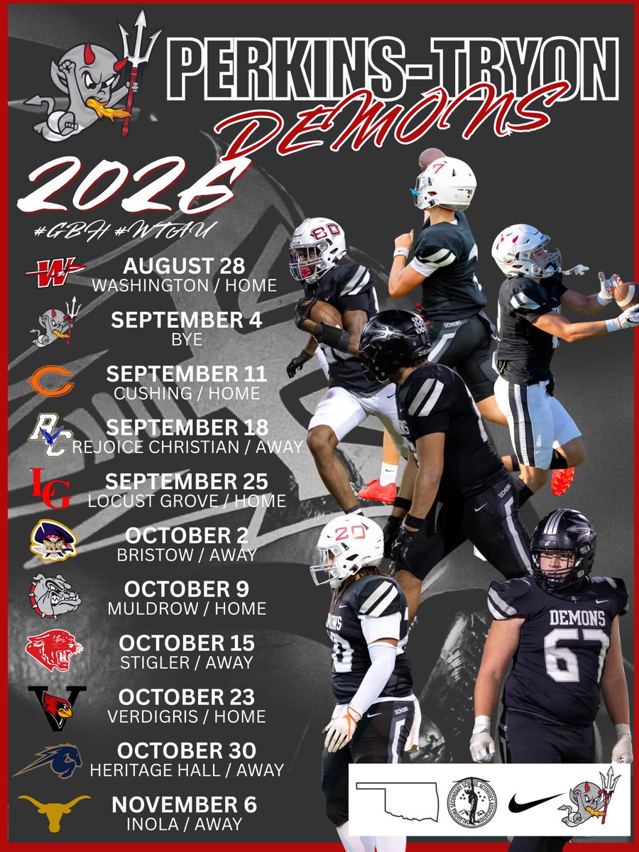 Perkins-Tryon Football tweet media