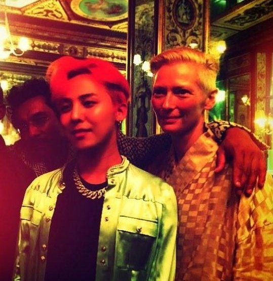GabySeyru's tweet image. #GDRAGON #TOMFORD #TildaSwinton ♥️♥️♥️