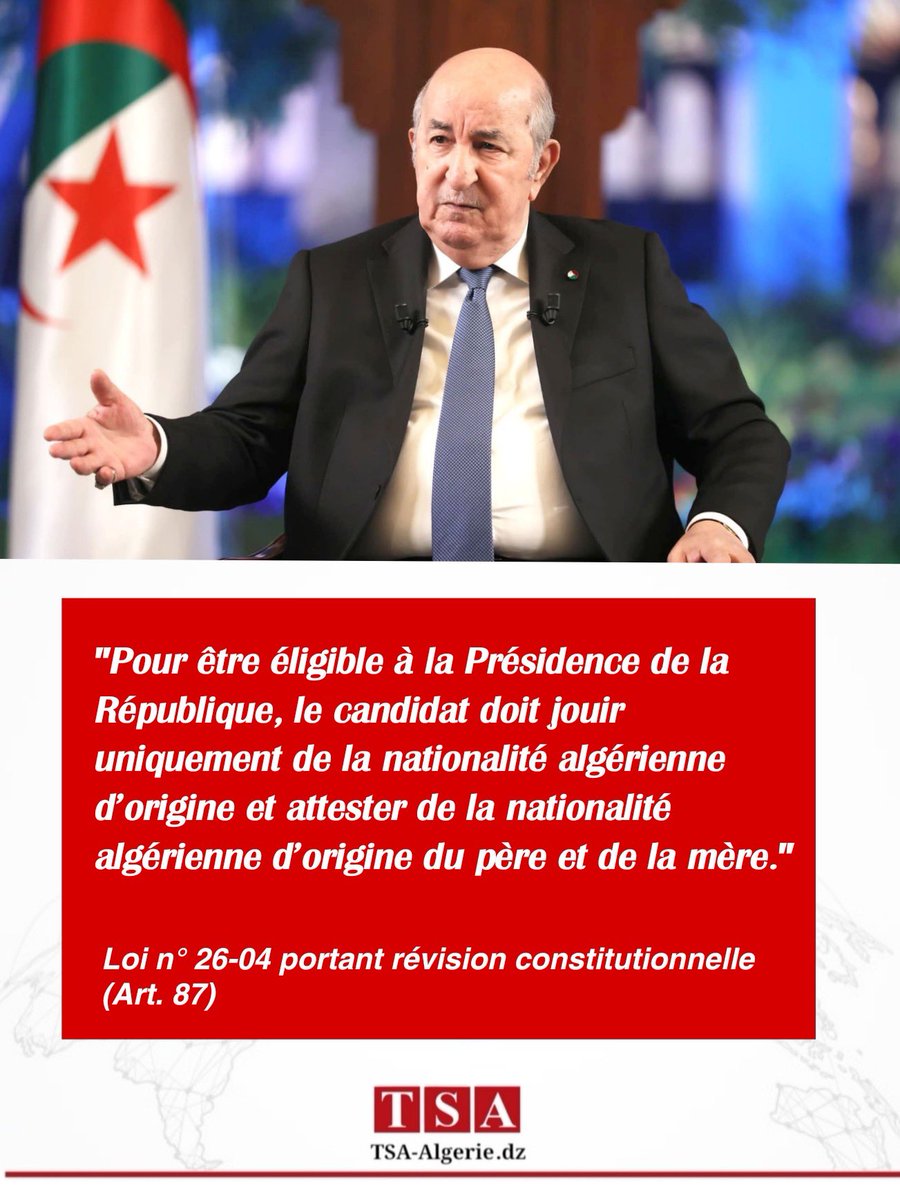 TSA Algérie tweet media