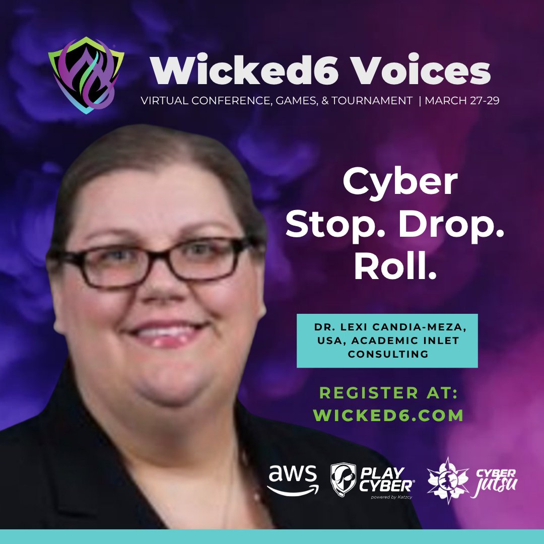 Wicked6Games's tweet image. 🌠 Check out these incredible Day 2 speakers! And don't forget, we have special Ignite sessions for high school and college students.

Can't pull yourself away from the games to watch live? Watch the recordings on-demand.

#Wicked6 #CyberExperts #VirtualEvent