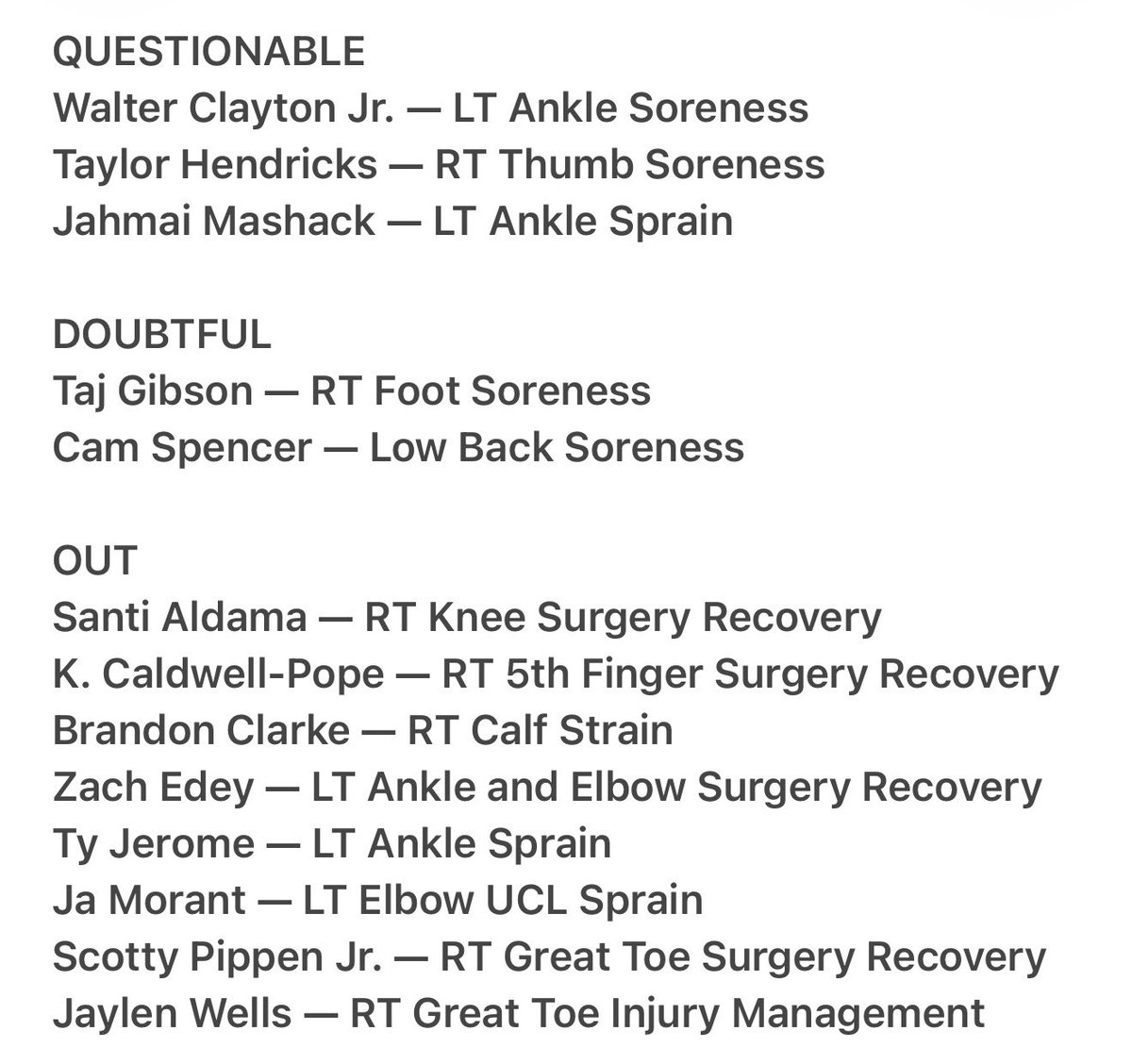 Grizzlies PR tweet media