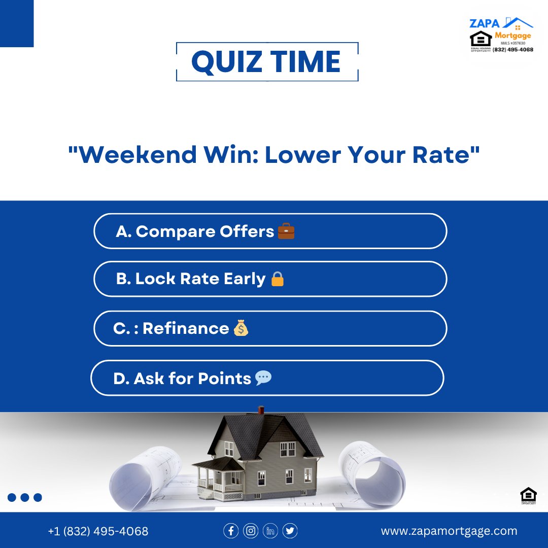 ZAPAMortgage's tweet image. Lowering your mortgage rate can save thousands, what’s your next smart move?

Get Free Pre-Approval in Minutes:

zapamortgage.com/pre-approval-l…

Learn more:

zapamortgage.com/r/04o

#ZAPAMortgage #MortgageRates #RateLock #HomeFinancing