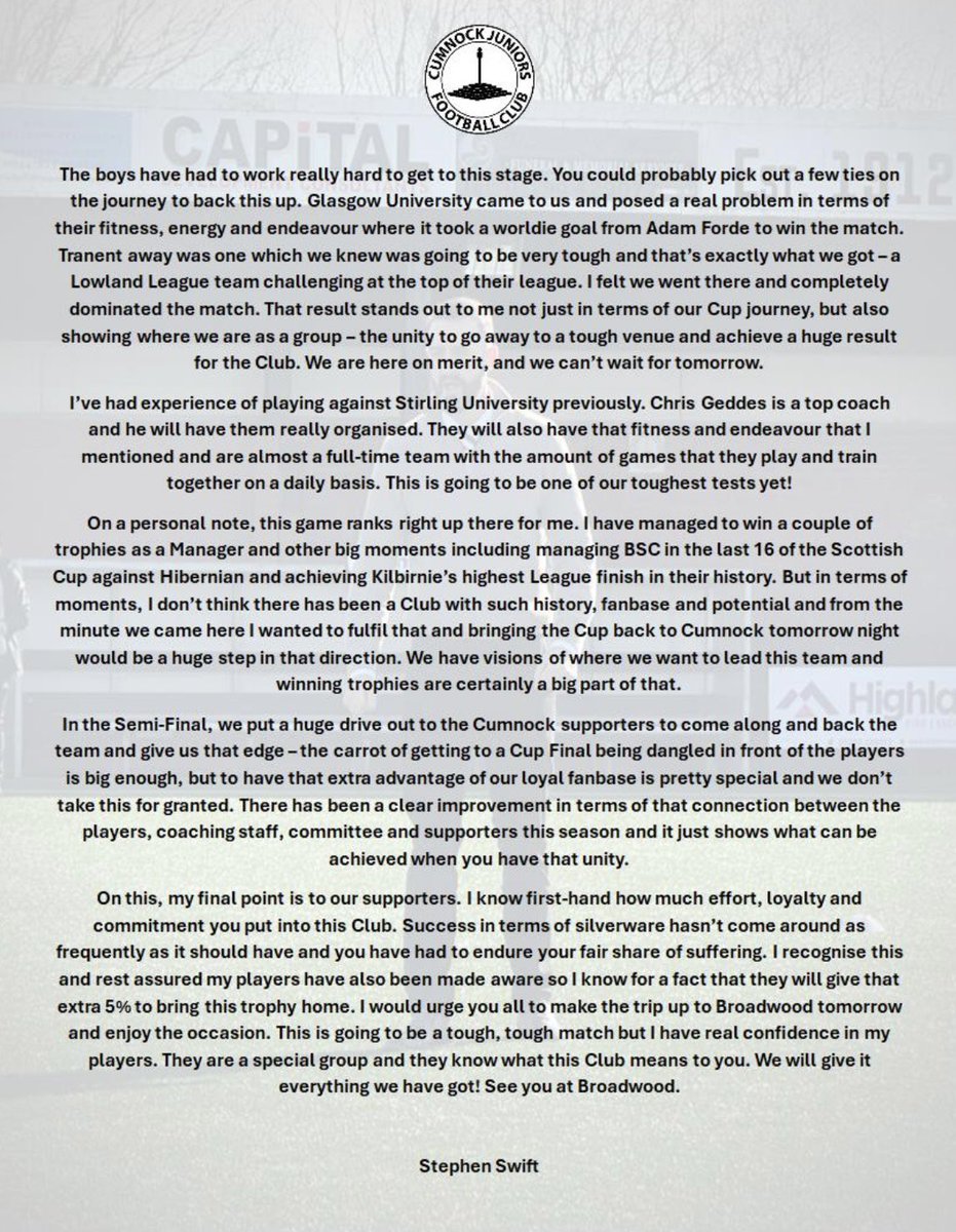 Cumnock Juniors FC ⭐️⭐️⭐️ tweet media