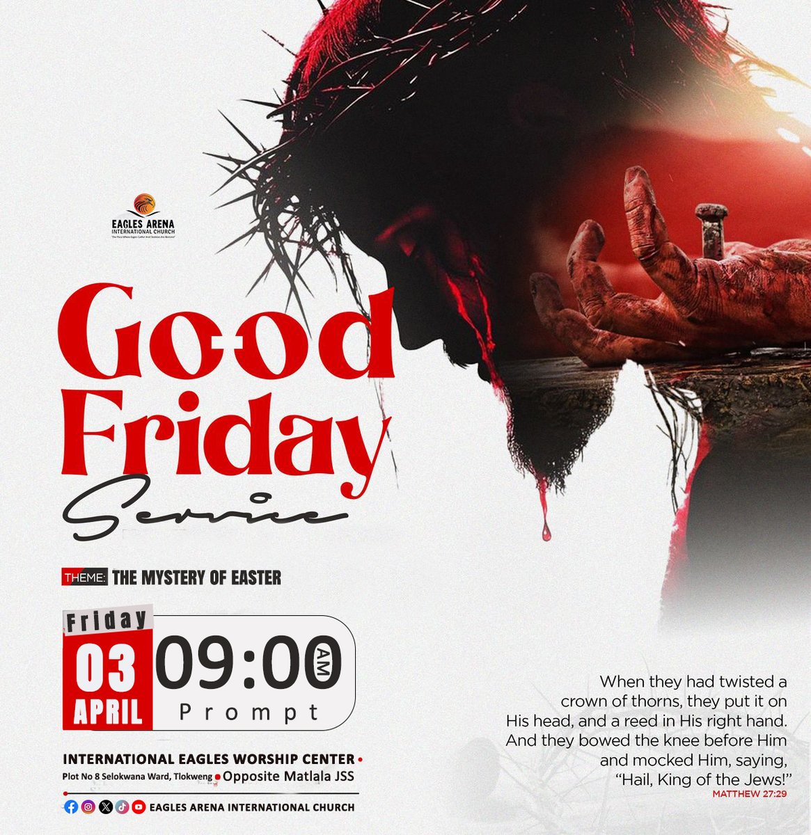 Eagles Arena International Church tweet media