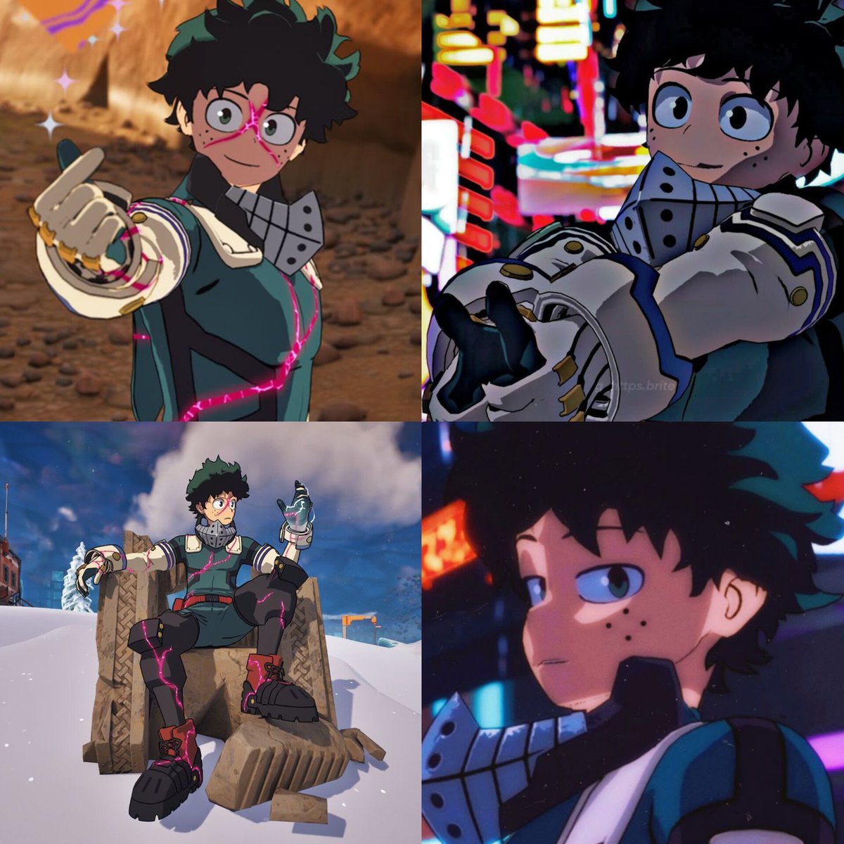 Silanotes1's tweet photo. I love Fortnite deku 😭😭 https://t.co/VCFQDyLX1W