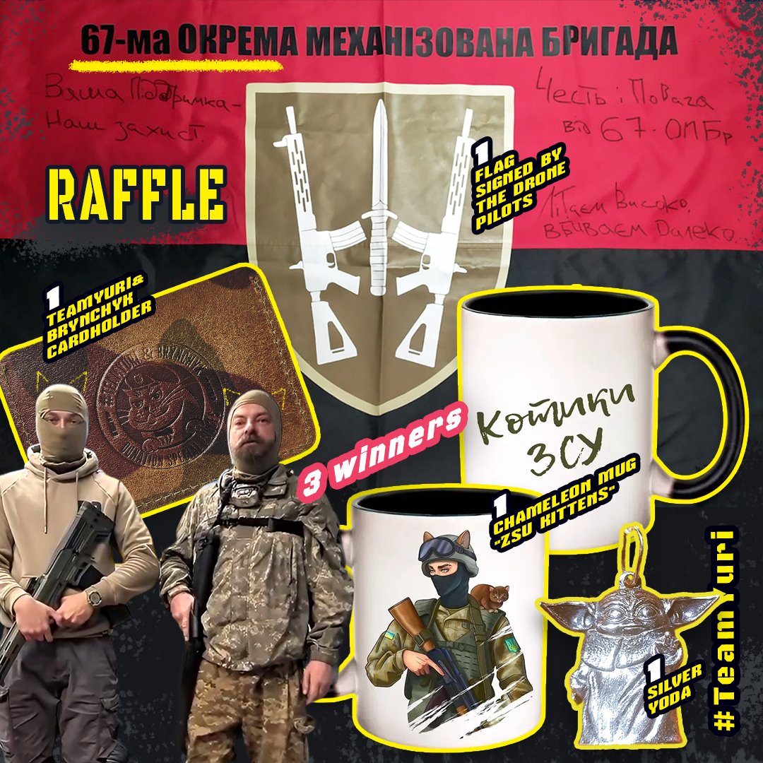 AndersRasmusso2's tweet photo. Let's finish the Super-Fundraiser while the matching and double tickets are LIVE!
Yuri is also arming the chaplains with Hatsan shotguns for drone protection. No one is left behind. 🛡️
⚡️ Join the surge: https://t.co/bPTI7NnU0v #TeamYuri #RaffleUpdate #DroneDefense #MrStephan https://t.co/uxMipR8LuQ