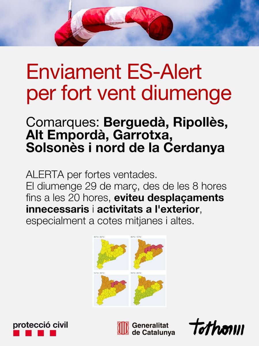 Protecció civil tweet media