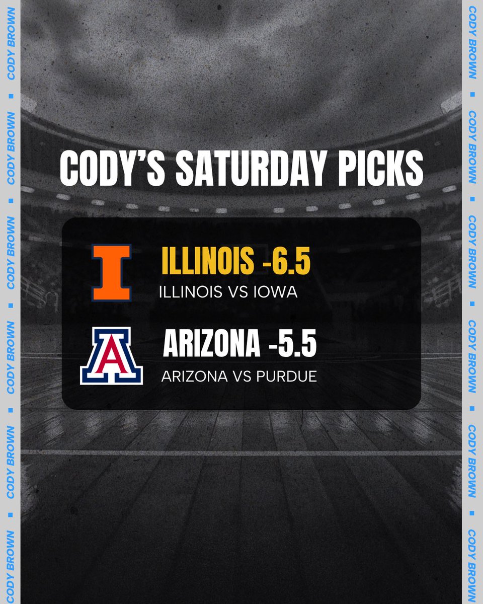 Cody Brown Bets tweet media