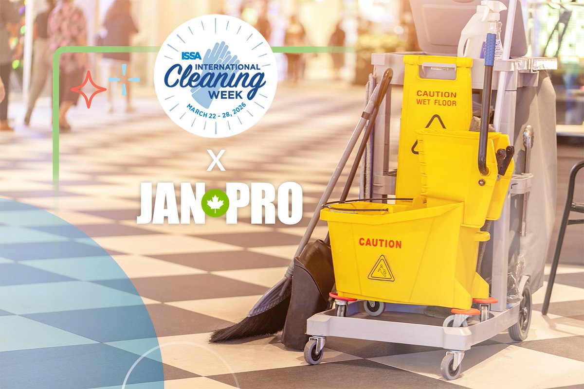 Today is the FINAL day of #InternationalCleaningWeek 2026!

We’re proud to celebrate the cleaning professionals who create healthier, safer spaces every day. Your work proves the true #ValueOfClean, this week and all year long.

#ICW2026 #JANPROCanada