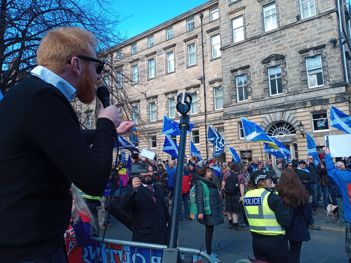 Thank you to <a href="/WeSayItPodcast/">WeSayItPodcast</a> <a href="/NiallFraser8/">Niall Fraser</a> <a href="/RightWing_Brit/">Steven Rennie</a> Robess of Anti-Corruption Scotland <a href="/KenJLThomson/">Ken Thomson #ADFParty</a> <a href="/GuerillaTVChan/">Guerilla TV Channel Ltd</a> and <a href="/KevinTheRanter/">The Truth 🏴󠁧󠁢󠁳󠁣󠁴󠁿🇬🇧</a> for their passionate contributions today and a big thank you to everyone who came along to say "SNP OUT NOW!"    

Thursday 7th May is