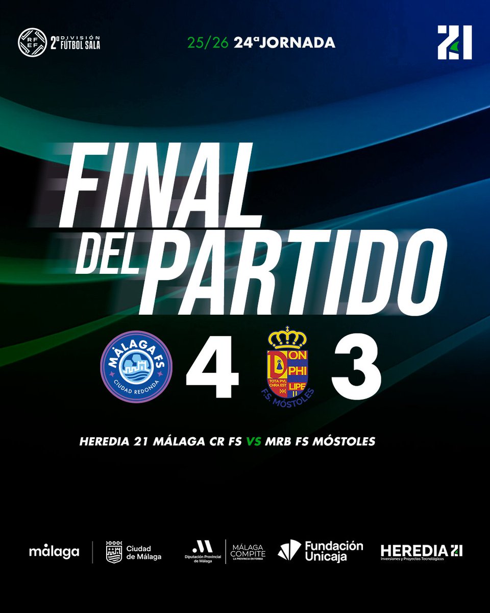 Heredia 21 Málaga Ciudad Redonda FS tweet media
