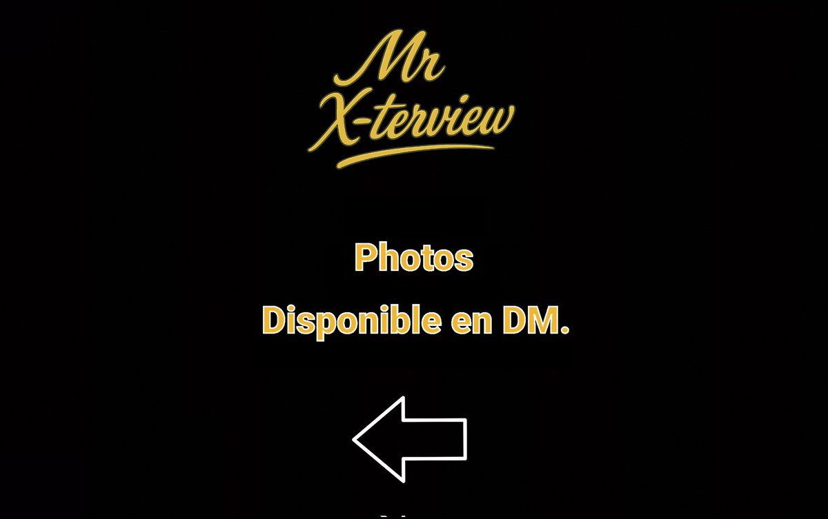 Mr X-terview tweet media