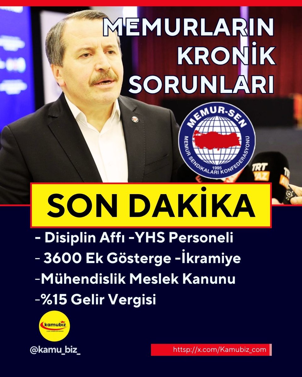 Kamubiz KAMU HABERLERİ BİZDEN! tweet media